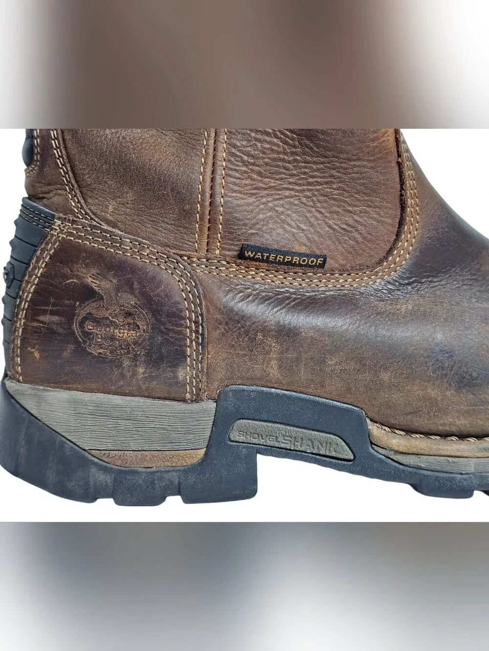 Georgia Boot Eagle One GB00476 Steel Toe Wellington Boots Men 11.5 W Waterproof